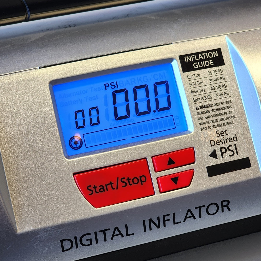 12/120 Volt Corded Electric Auto And Home Inflator 12/120 Volt Corded Electric Auto And Home Inflator